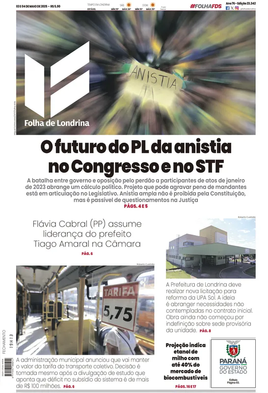 Imagem ilustrativa da imagem Capa 03/05/2025