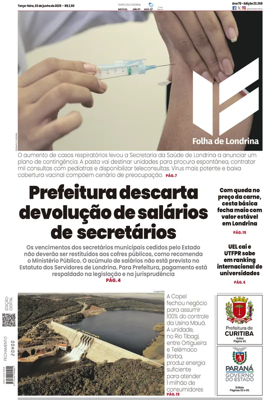 Imagem ilustrativa da imagem Capa 03/06/2025