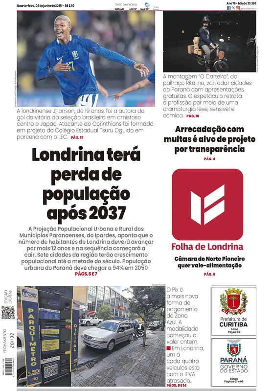 Imagem ilustrativa da imagem Capa 04/06/2025