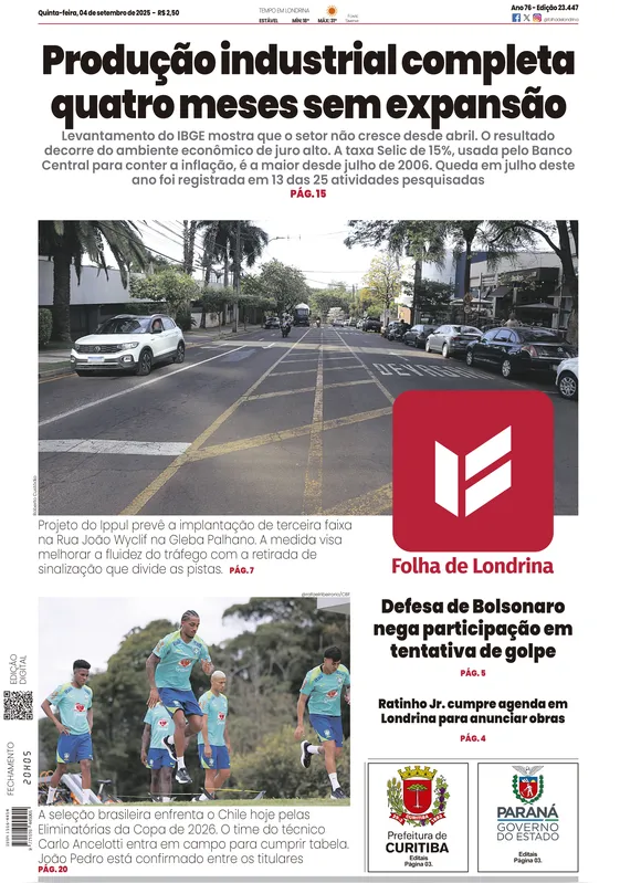 Imagem ilustrativa da imagem Capa 04/09/2025