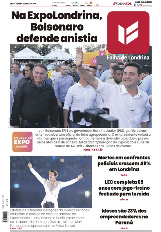 Imagem ilustrativa da imagem Capa 05/04/2025