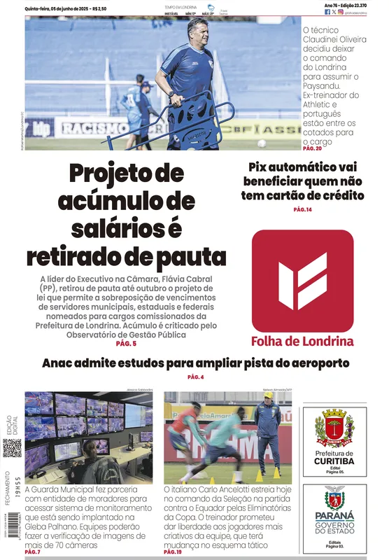 Imagem ilustrativa da imagem Capa 05/06/2025