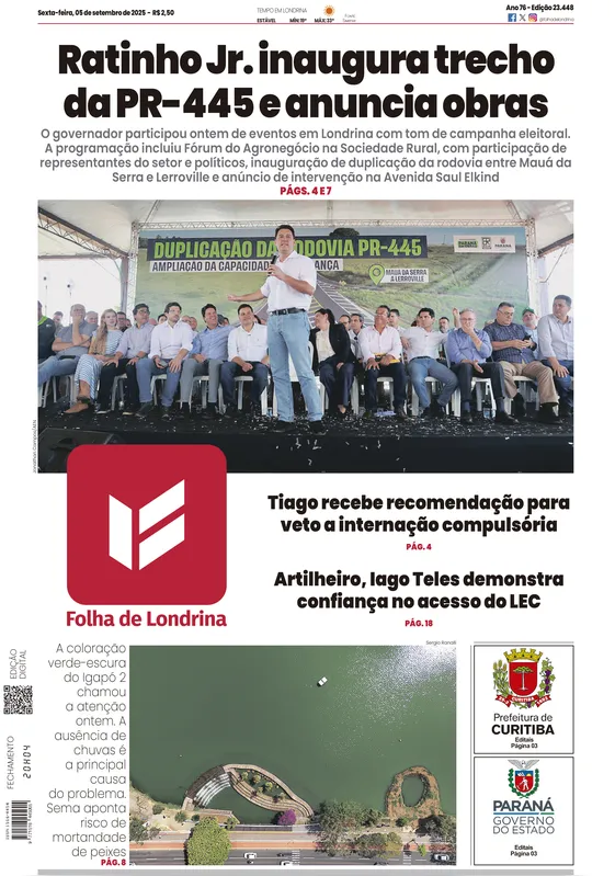 Imagem ilustrativa da imagem Capa 05/09/2025