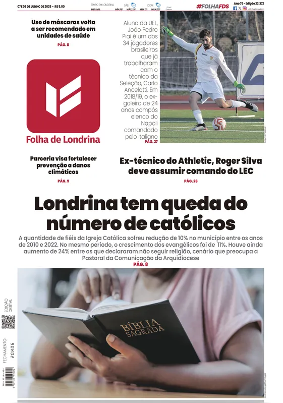 Imagem ilustrativa da imagem Capa 07/06/2025