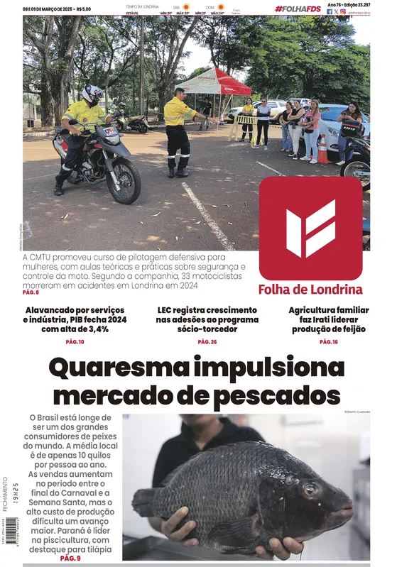 Imagem ilustrativa da imagem Capa 08/03/2025