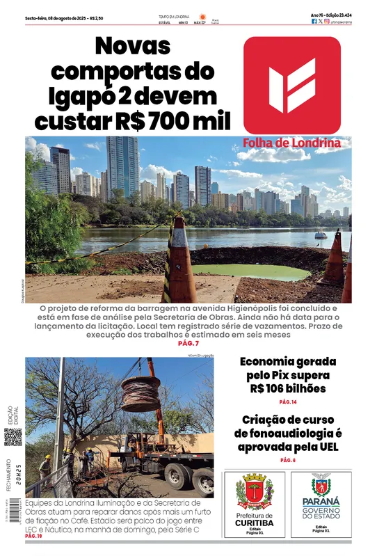 Imagem ilustrativa da imagem Capa 08/08/2025