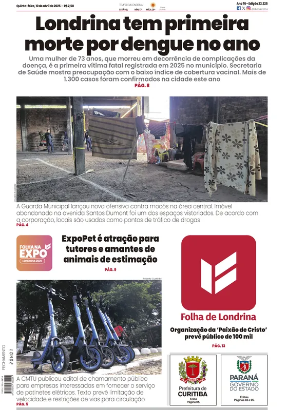 Imagem ilustrativa da imagem Capa 10/04/2025