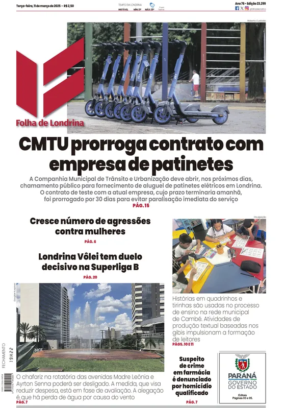 Imagem ilustrativa da imagem Capa 11/03/2025