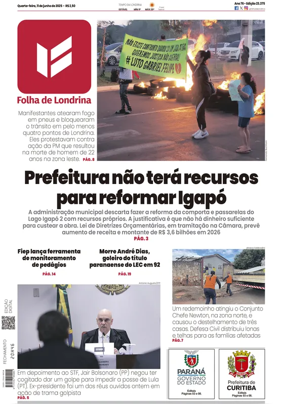 Imagem ilustrativa da imagem Capa 11/06/2025