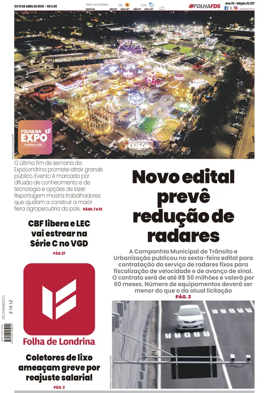 Imagem ilustrativa da imagem Capa 12/04/2025
