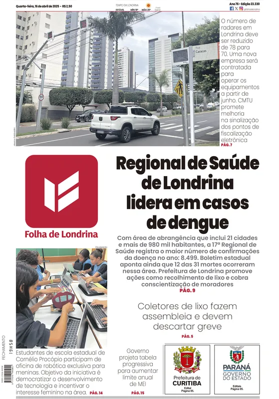 Imagem ilustrativa da imagem Capa  16/04/2025