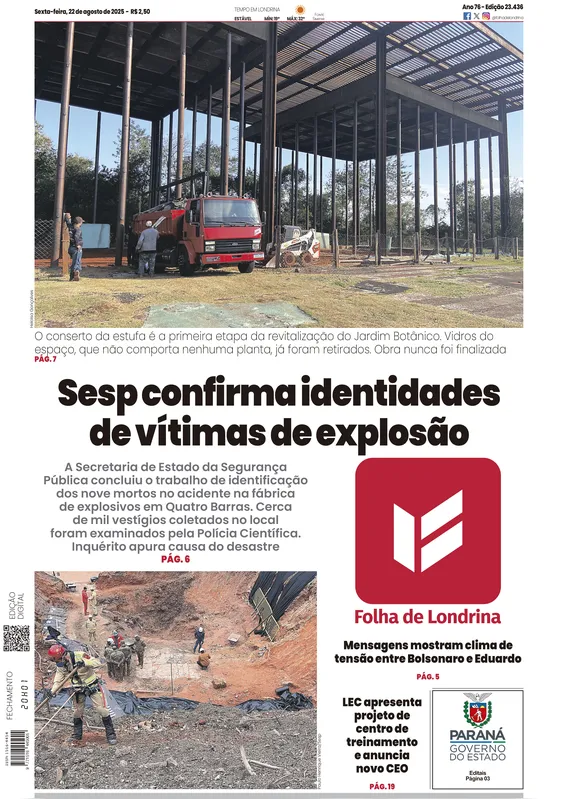 Imagem ilustrativa da imagem Capa 22/08/2025