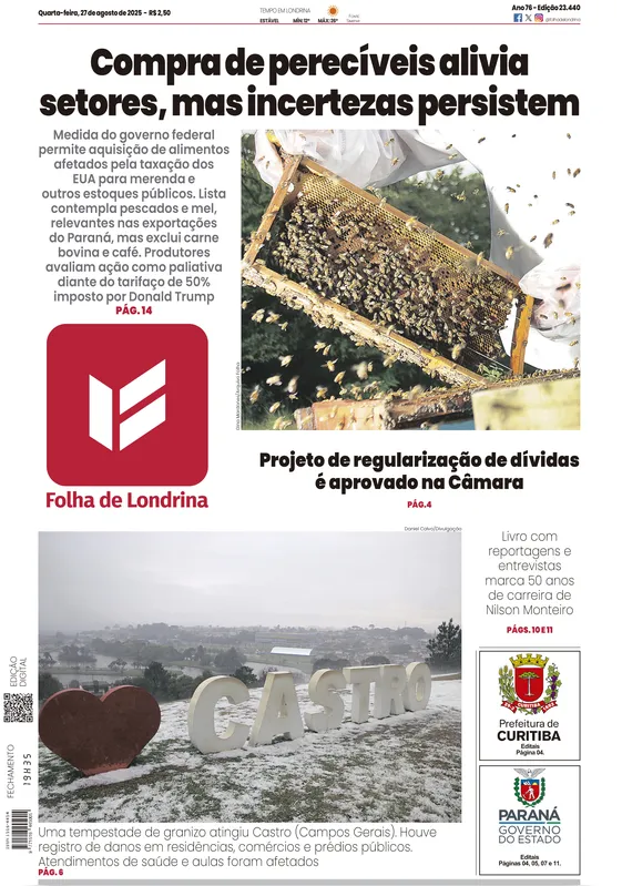 Imagem ilustrativa da imagem Capa 27/08/2025