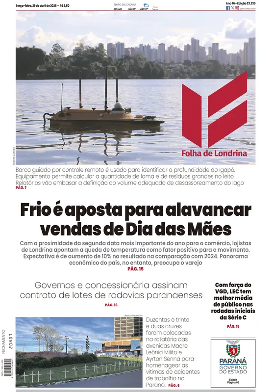 Imagem ilustrativa da imagem Capa 29/04/2025