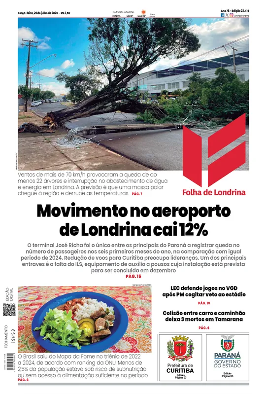 Imagem ilustrativa da imagem Capa 29/07/2025