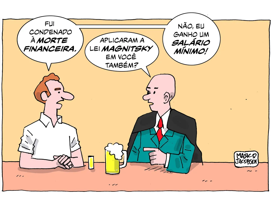 Imagem ilustrativa da imagem Charge 02/08/2025