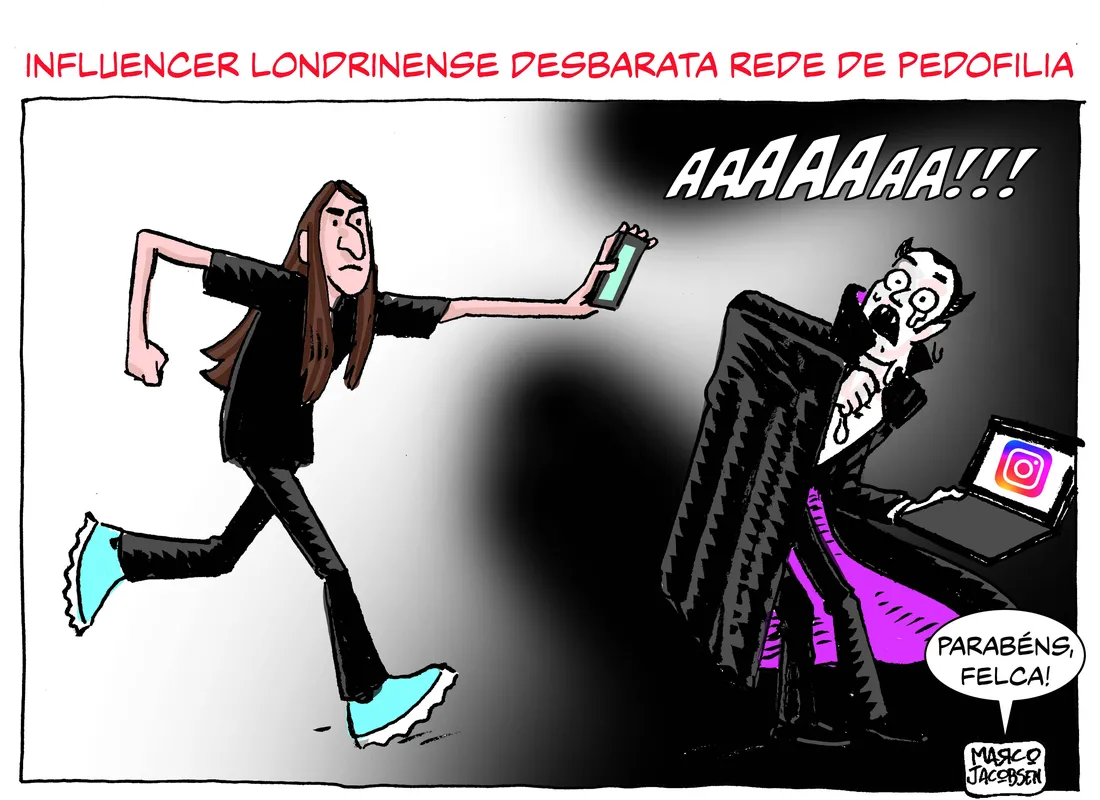 Imagem ilustrativa da imagem Charge 12/08/2025