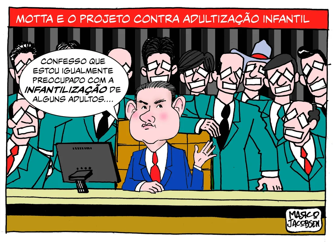 Imagem ilustrativa da imagem Charge 13/08/2025