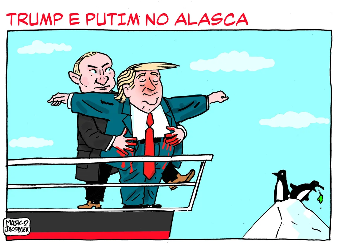 Imagem ilustrativa da imagem Charge 16/08/2025