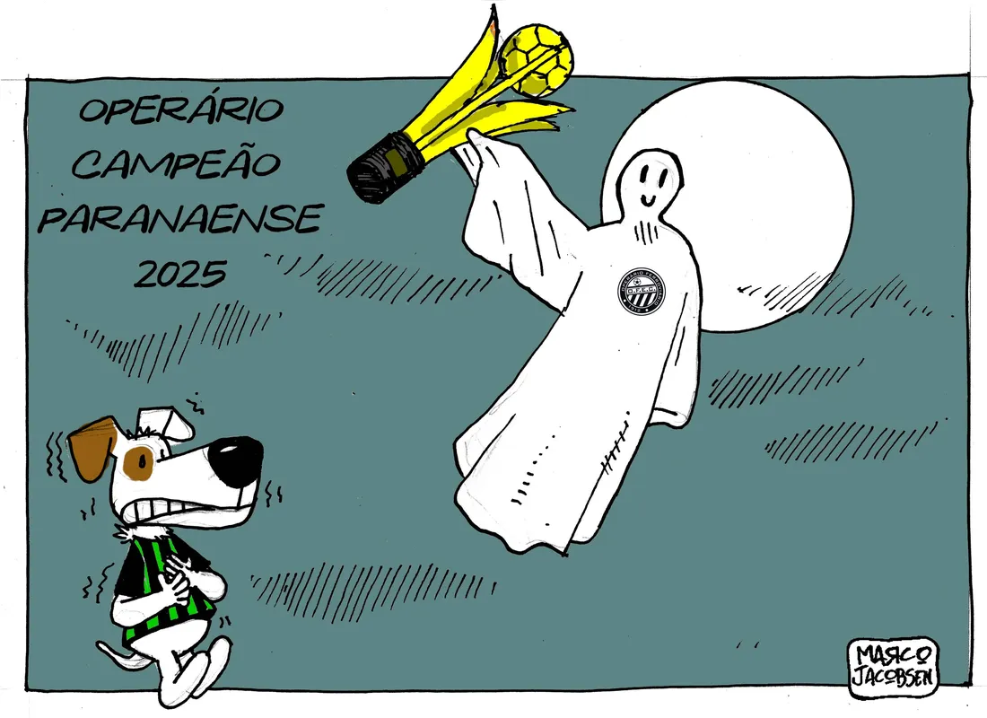 Imagem ilustrativa da imagem Charge do dia 31/03/2025