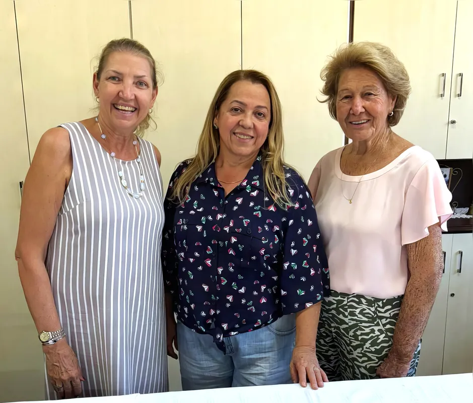 Cleia Rapcham, Eliane Martins e Jandira Pegoraro