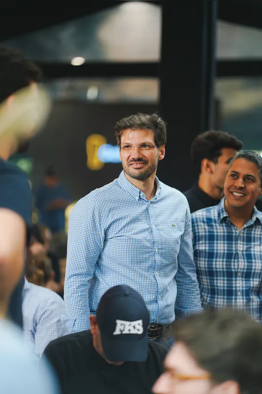 O prefeito de Londrina, Tiago Amaral