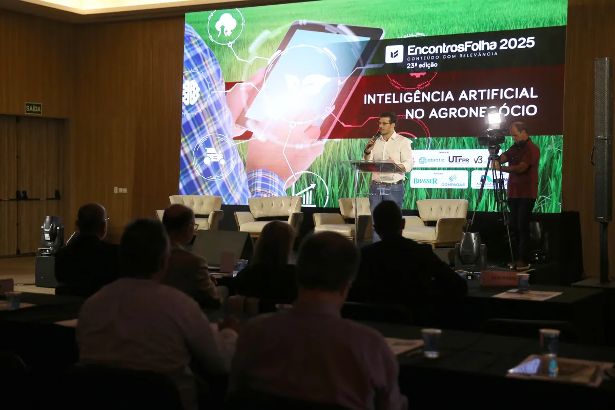 Prefeito Tiago Amaral participou da programação do 23º EncontrosFolha