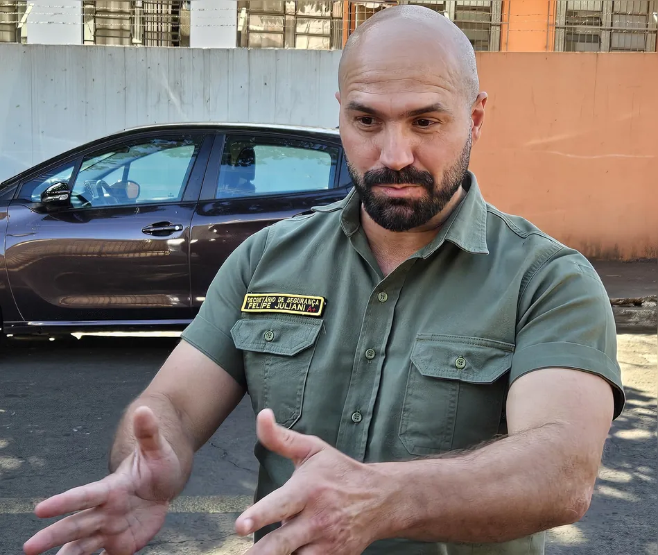 Felipe Juliani, secretário de Defesa Social