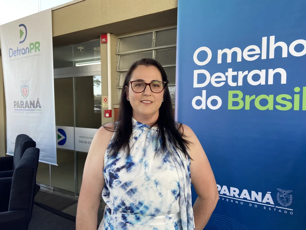 Camila Laverde, chefe da Ciretran de Londrina: expectativa de ampliar a capacidade de atendimento