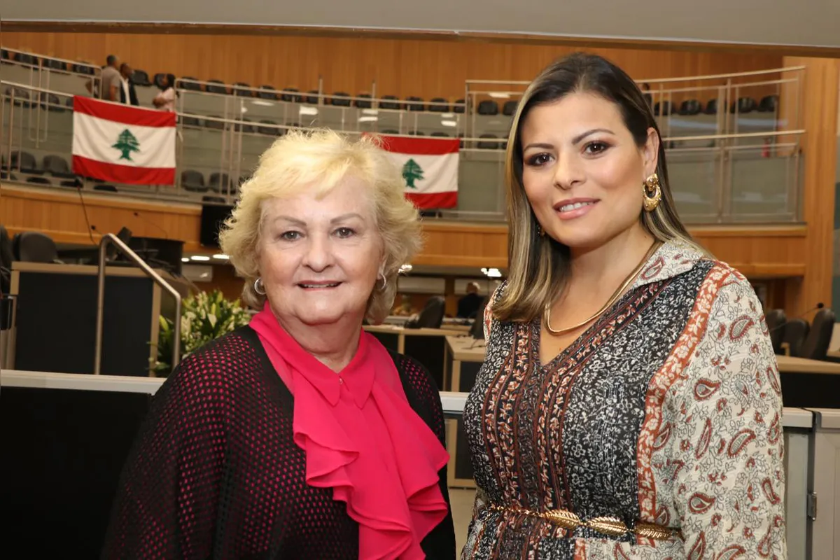 Maria Célia Hauly e Paola Vidotti