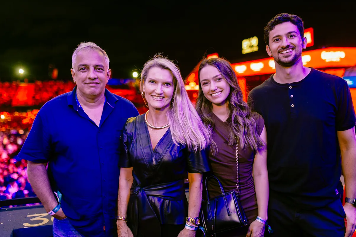 David, Ester e Poliana Dequech, Pedro Soto