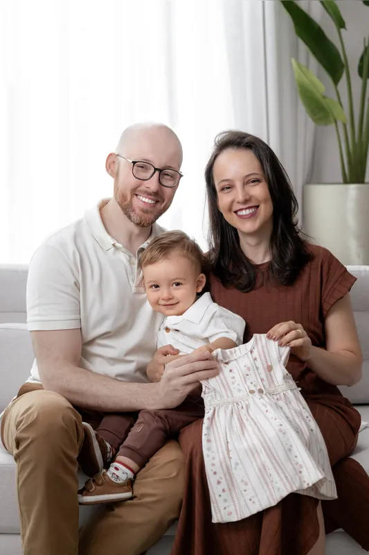 Imagem ilustrativa da imagem E a família de João e Luiza só cresce