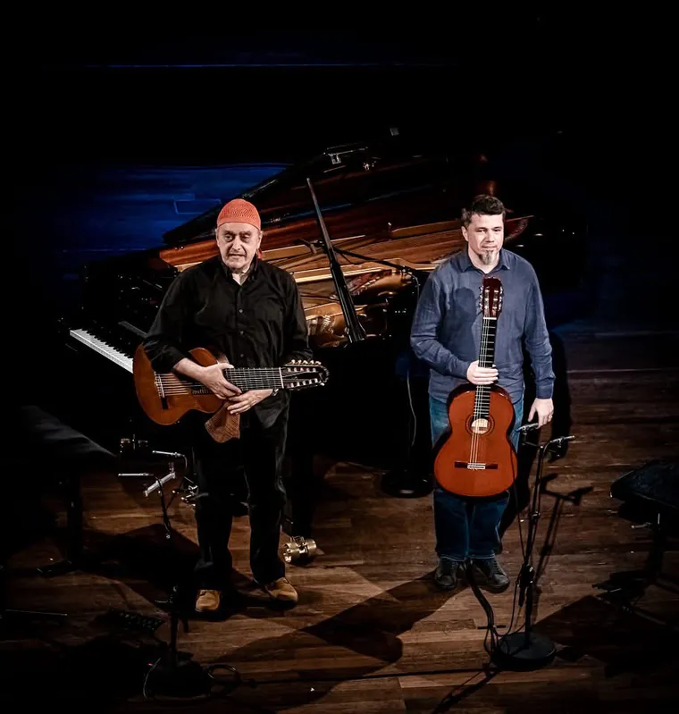 Egberto Gismonti e Daniel Murray: conhecidos internacionalmente, eles fazem em Londrina um dos shows mais aguardados do festival