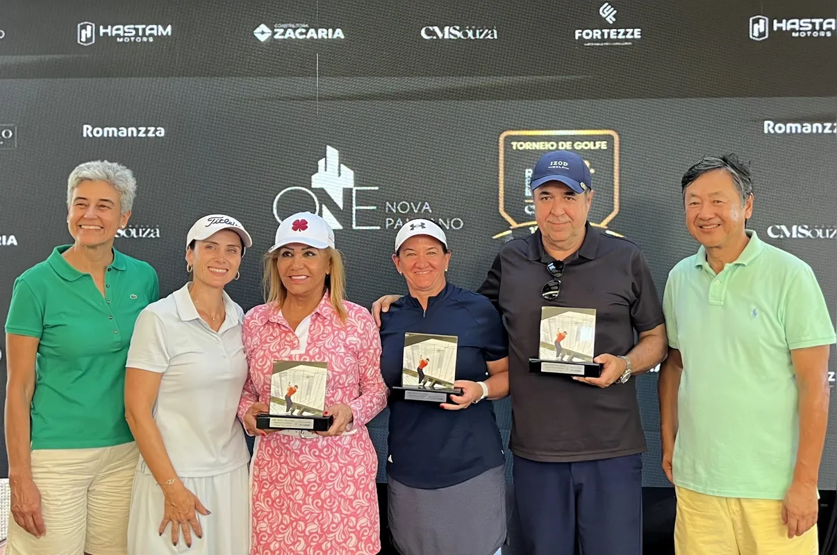 Denise Scarpin, Juliana Calixto Gomes, Maria Zelia de Oliveira, Janete Tressoldi, Paulo Tressoldi e Milton Ogawa