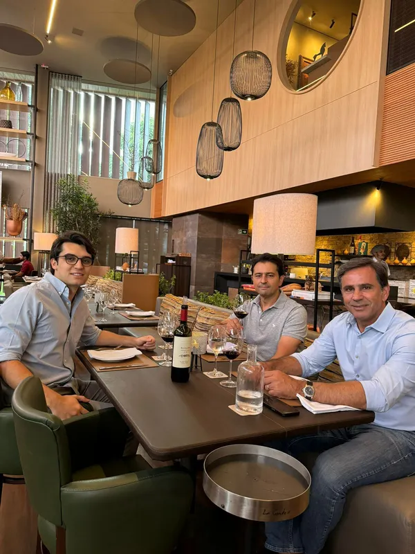 Tadeu, Luis Fernando e Eduardo Consalter, trio que está à frente do sucesso do  La Gondola