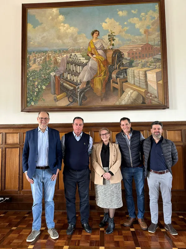 Alex Canziani, Marcos Milan, Vânia Moda Cirino, Rubens Negrão e Nelson Franco