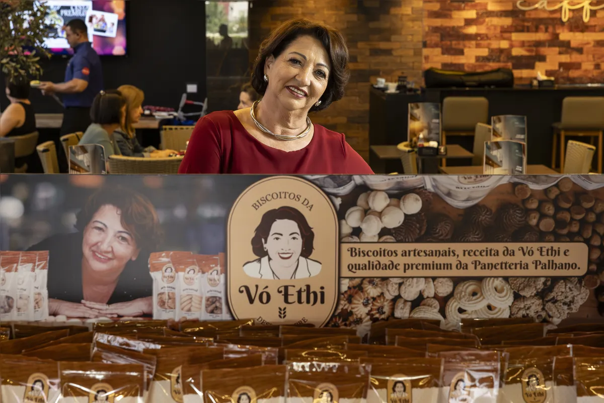 Elieth Hodas, proprietária da Panetteria Palhano, construiu uma trajetória baseada na coragem, fé e pioneirismo