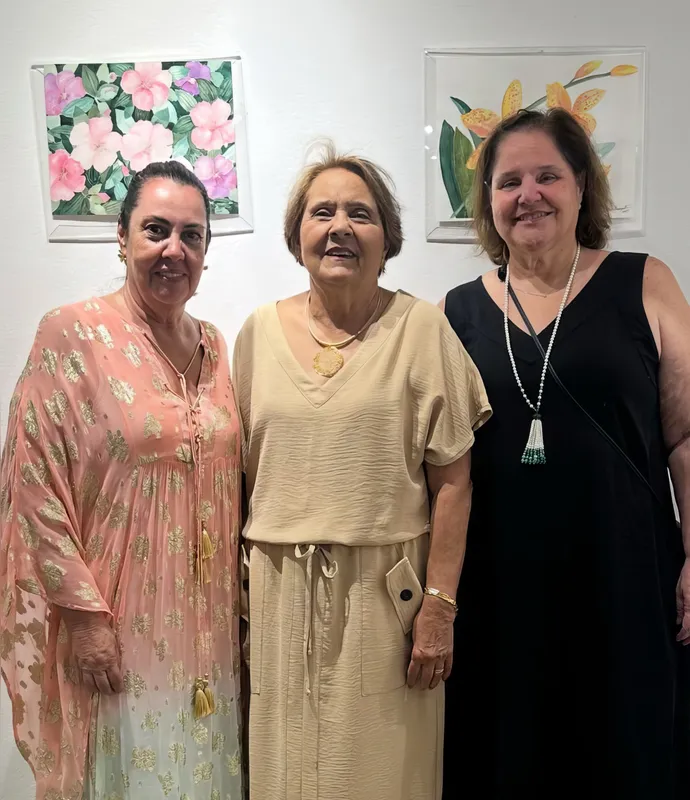 Maria Luísa Santos, Maria Henriqueta Grassano e Ana Fabricia Sapia