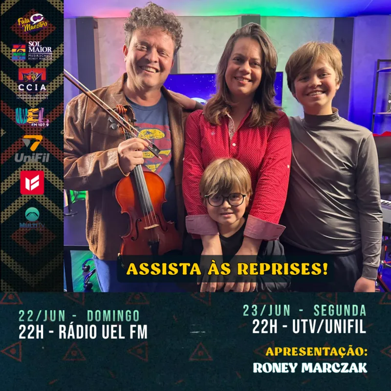 Imagem ilustrativa da imagem Fala Maestro 201# com Roney Marczak Filho e Wolfgang de Paula