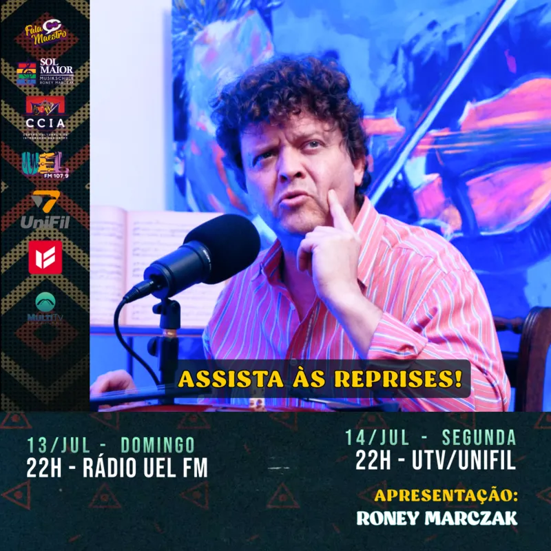 Imagem ilustrativa da imagem Fala Maestro 204# com Roney Marczak
