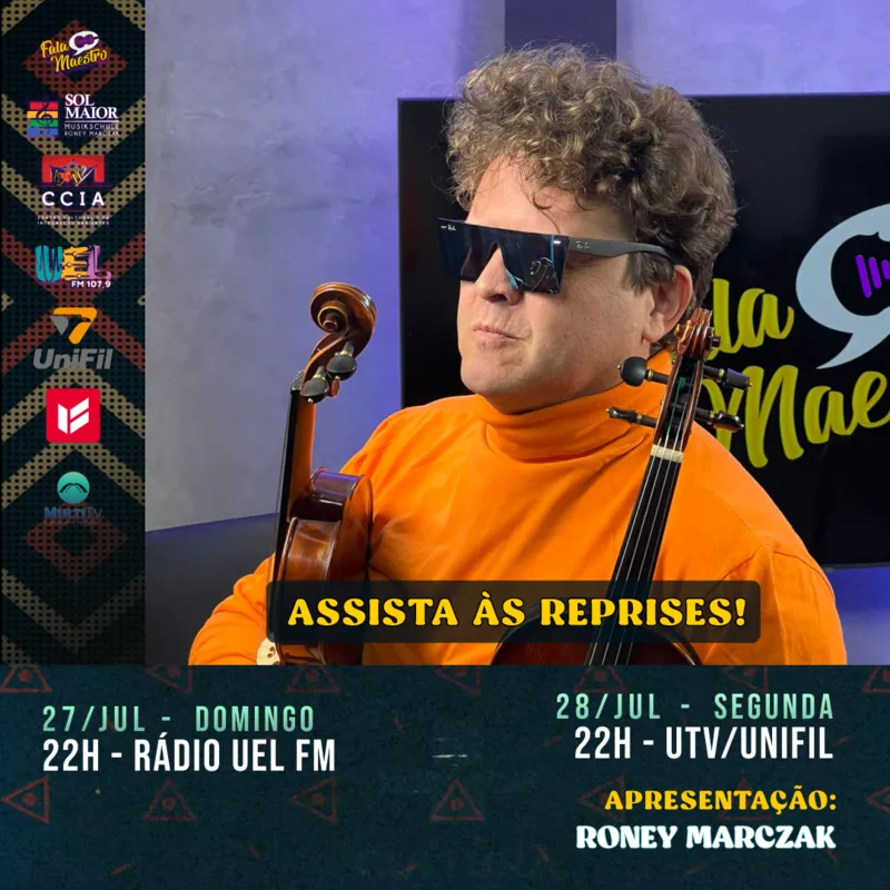 Imagem ilustrativa da imagem Fala Maestro 206# com o compositor compositor Roney Marczak