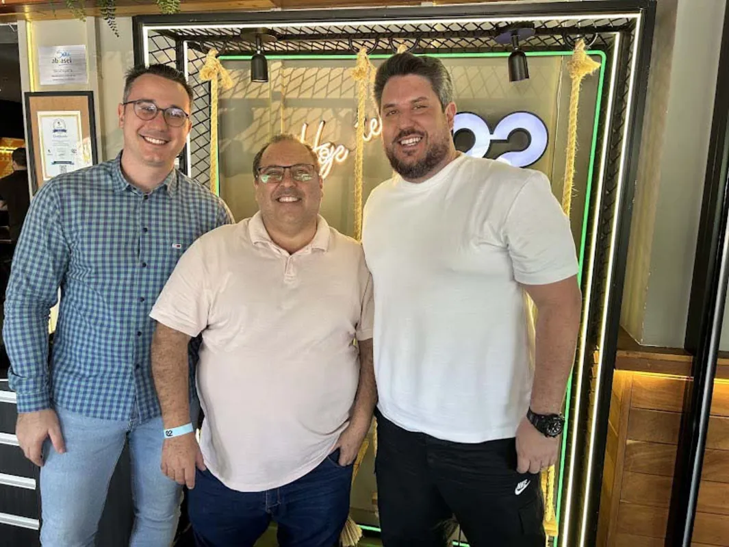 Os diretores Marlon Marçal, Aparecido Oliveira e Emerson Agra