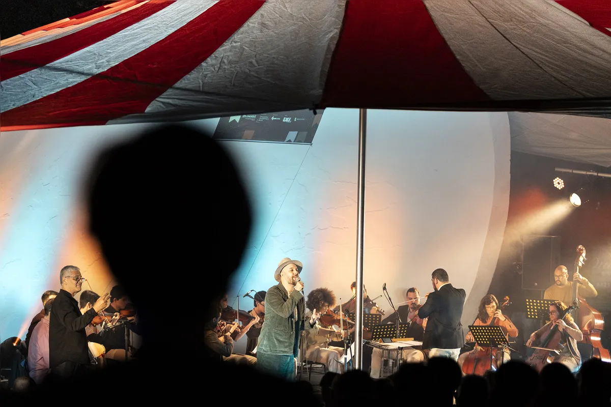 A Orquestra Bravi fez o Concerto de São João com repertório de música popular brasileira, levando ao palco composições que estão na memória afetiva do público