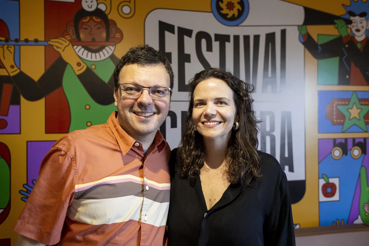 Leandro Knopfholz e Fabíula Passini, diretores do Festival de Curitiba: espetáculos da Bolìvia, Argentina e Uruguai estão nesta edição