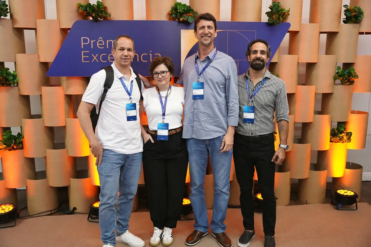 Felipe Hatti, Márcia Chireia, Márcio Barbieri e Gabriel Rossi