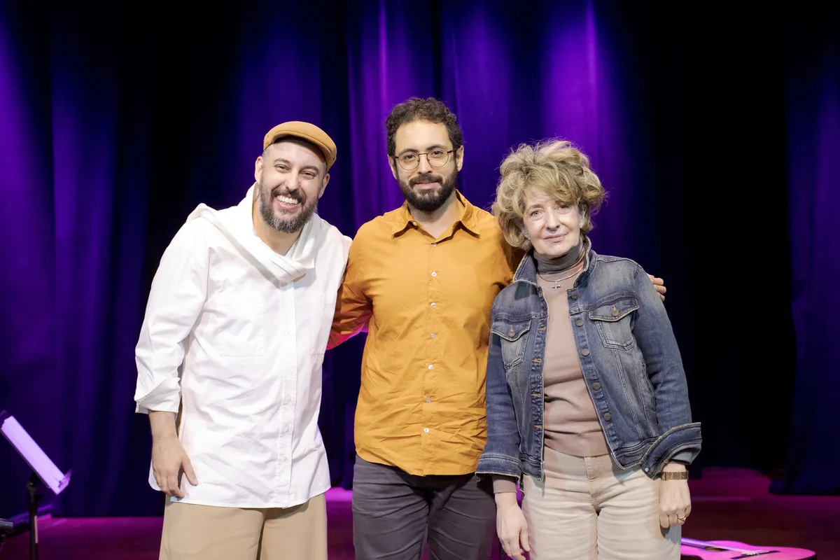 Paulo Vitor Poloni, Miguel Rabello e Irina Ratcheva