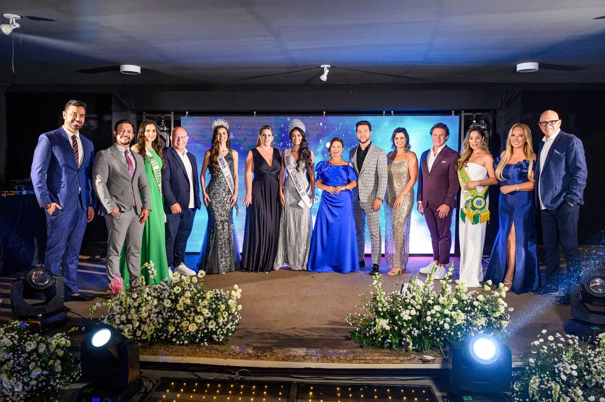 O time de jurados do Miss Universe Londrina 2025