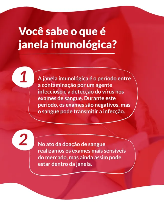 Imagem ilustrativa da imagem Hemocentro alerta que não é local para testagem de doenças