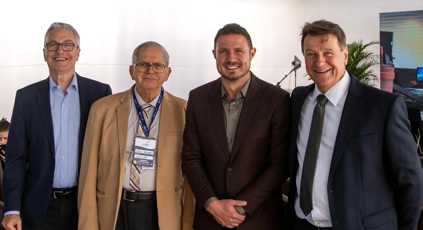 Uriel Rotta, Sérgio Pascholati, Ronaldo Dalio e Santiago Wirsch
