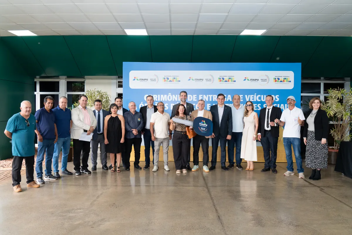 Imagem ilustrativa da imagem Itaipu doa veículos para municípios e entidades assistenciais
